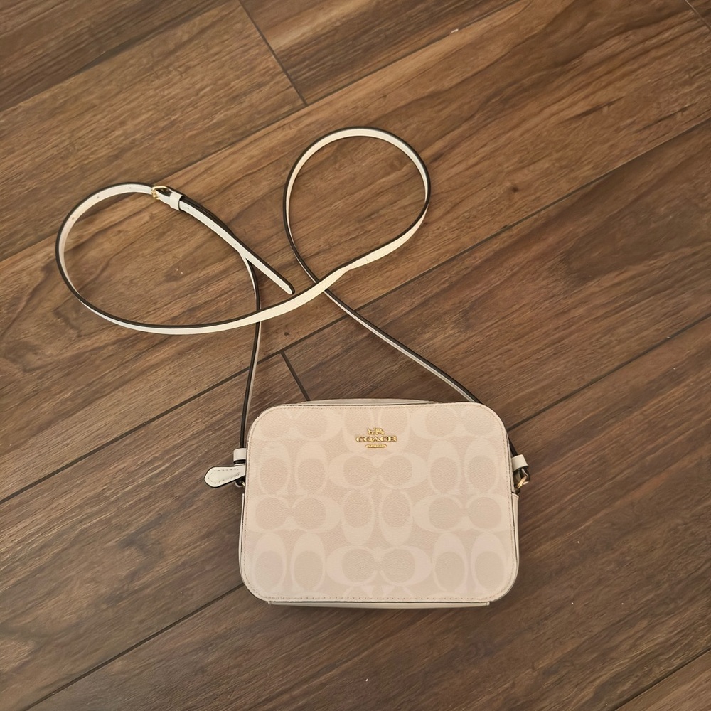 Coach Beige Crossbody Bag